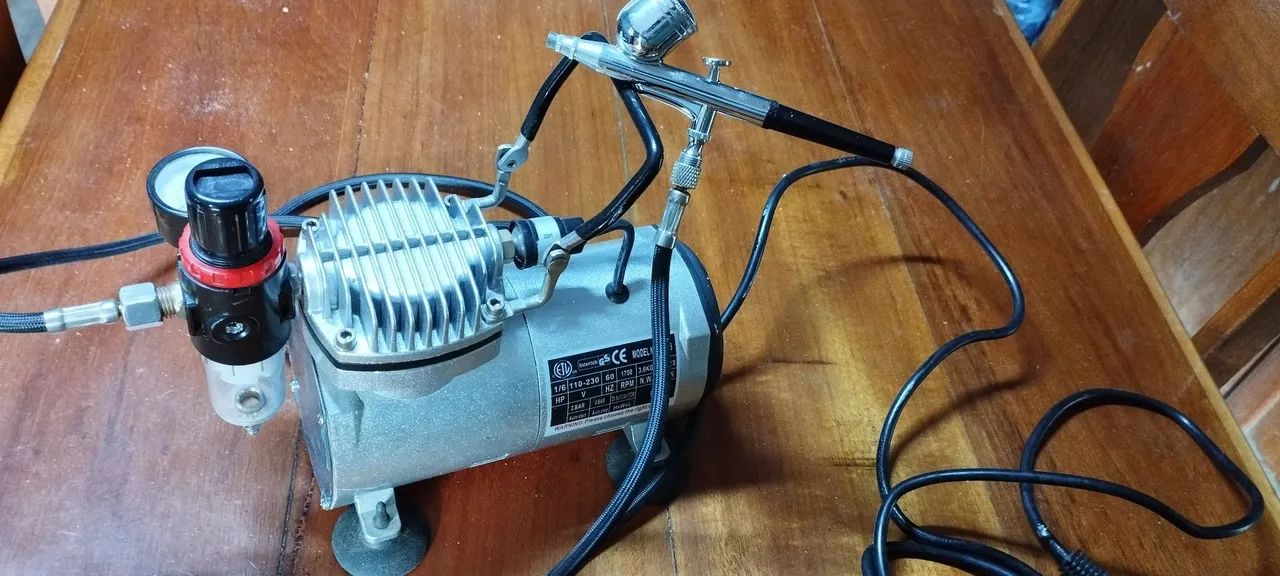 Mini compressor aerógrafo 