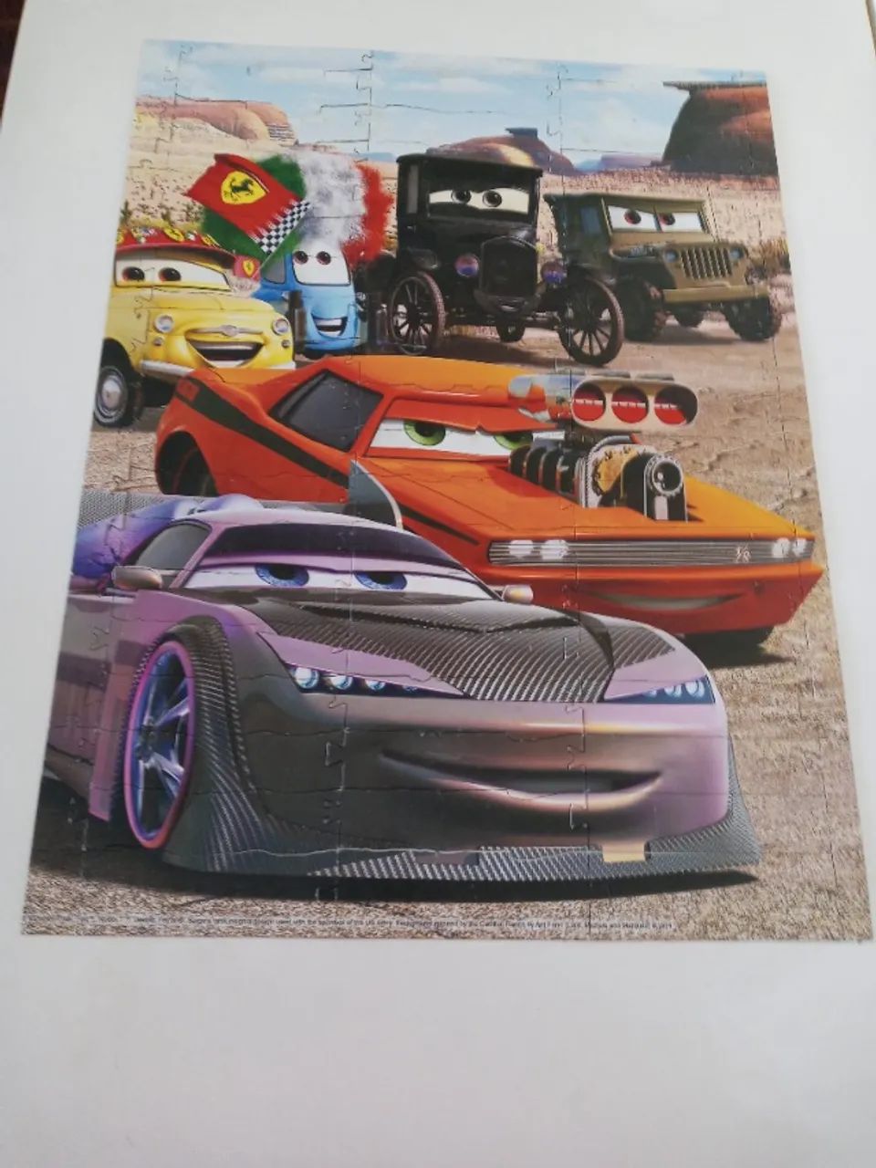 Quebra-Cabeça Grandão Carros 2