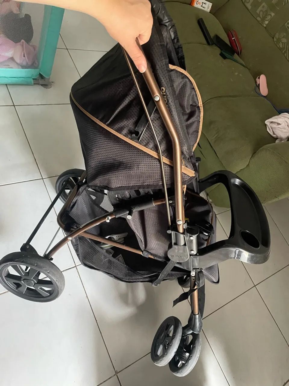 Carrinho de bebê galzerano 