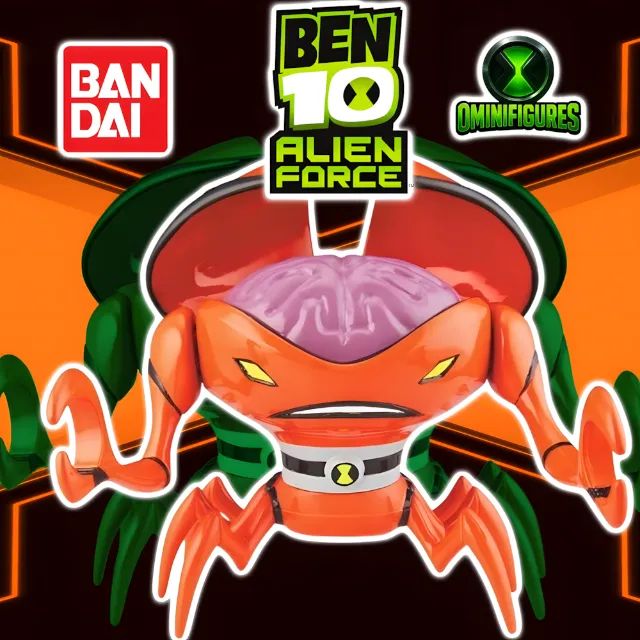 Boneco Artrópode Ben 10 Força alienígena Bandai