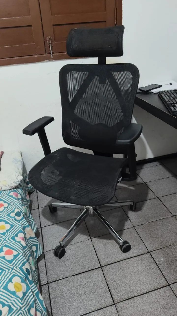 Cadeira de Escritório Dr.Office Ergo, 100% Mesh - Foto 4