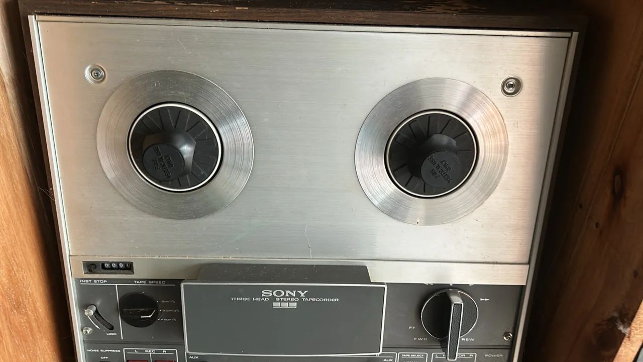Gravador de rolo Sony 7? - Foto 5