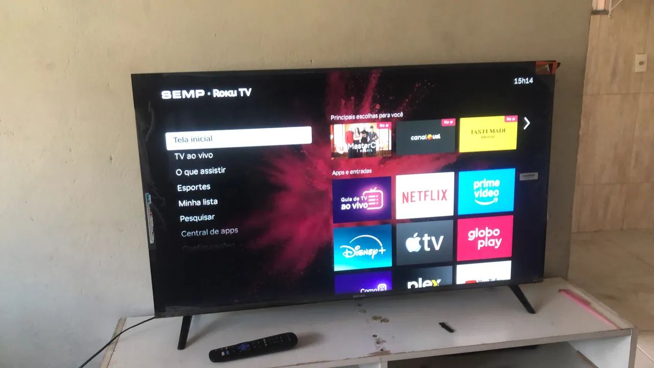Tv smart FHD semp 43 polegadas - Foto 3