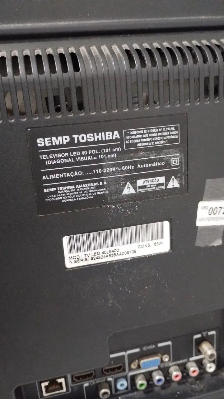 TV Toshiba 40 polegadas  - Foto 5