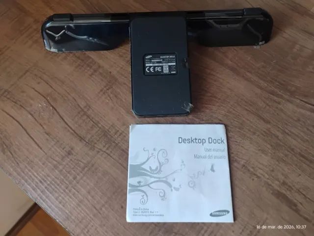 Desktop Dock Multimídia Original Para Samsung Galaxy Tab 10.1 Mesa - Foto 3