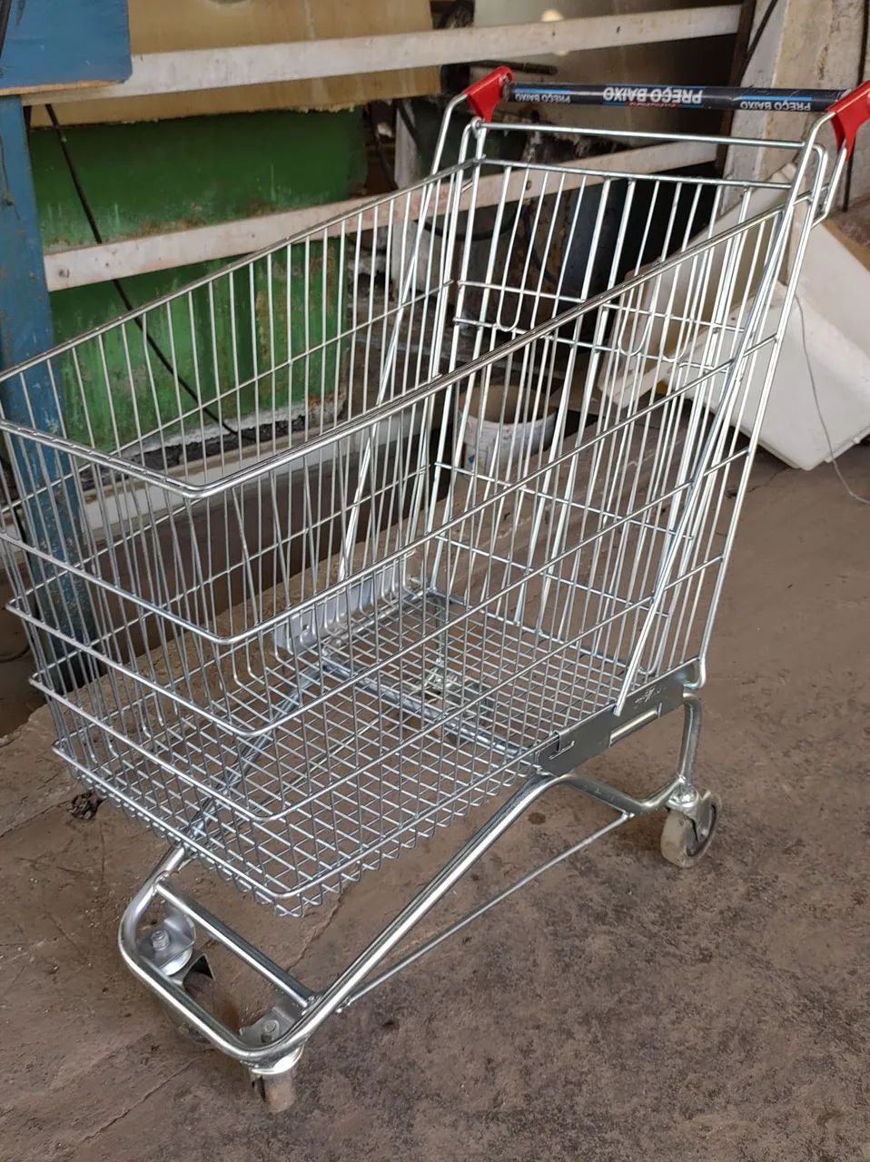 Venda e reforma de carrinhos de supermercado 