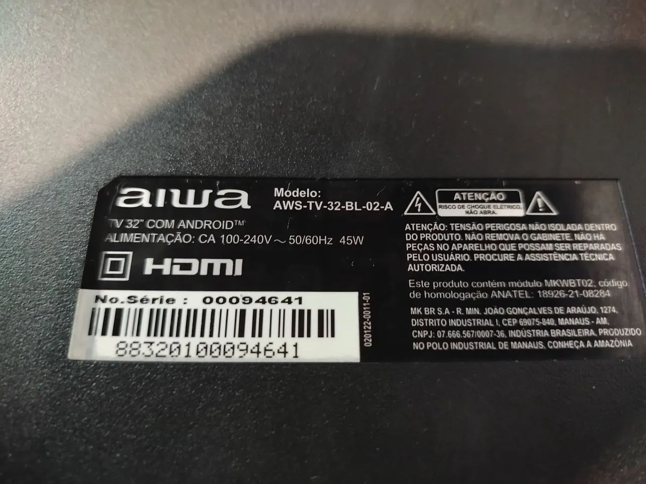 TV AIWA 32" Quebrada  - Foto 4