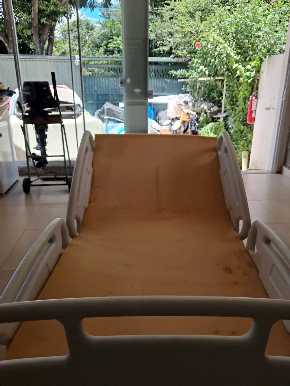 Cama hospitalar  manual  - Foto 2