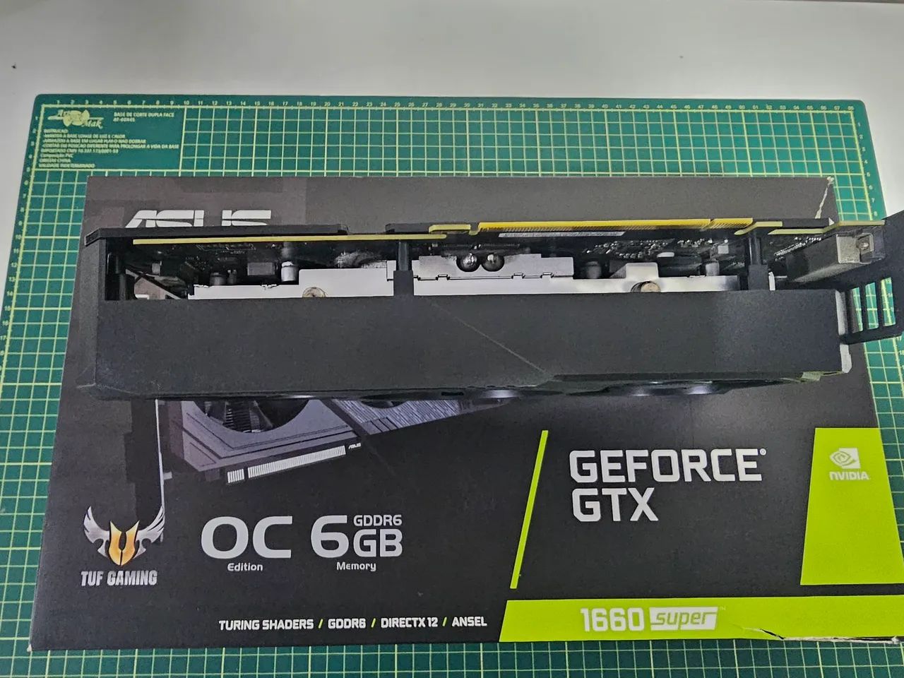 Placa de Vídeo GTX 1660 SUPER ASUS TUF GAMING 6GB  - Foto 4