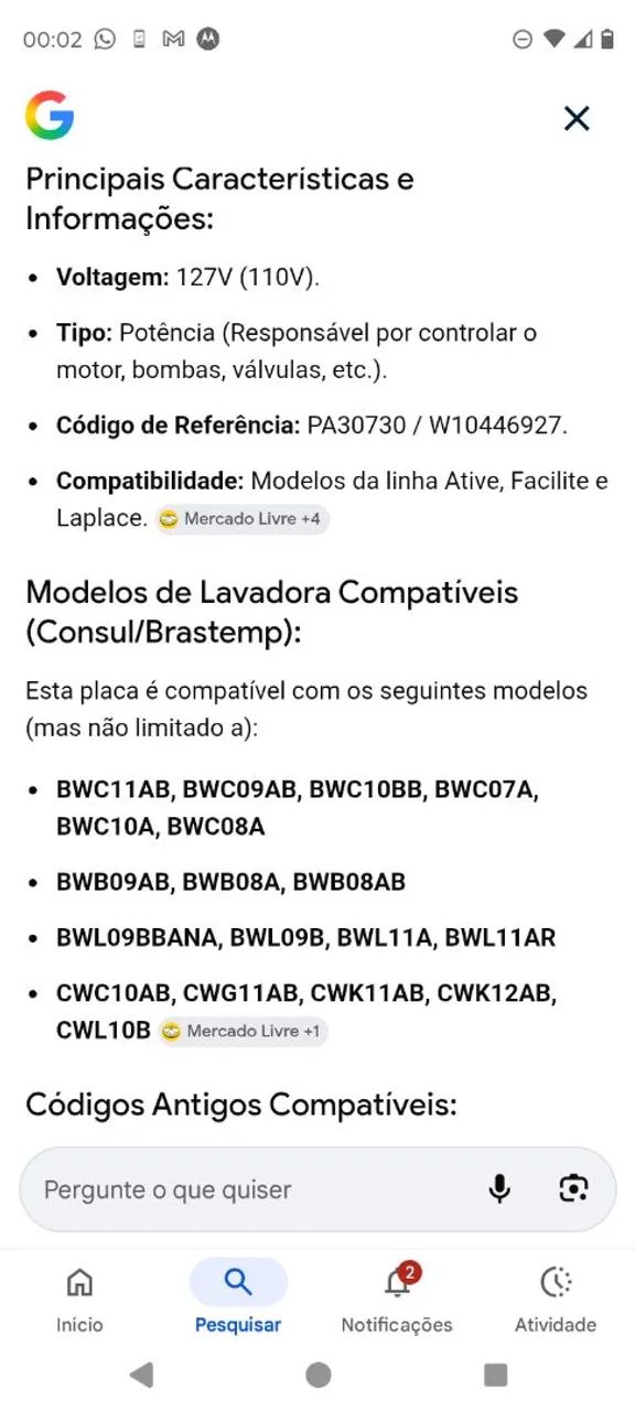 Placa principal lavadora - Foto 3