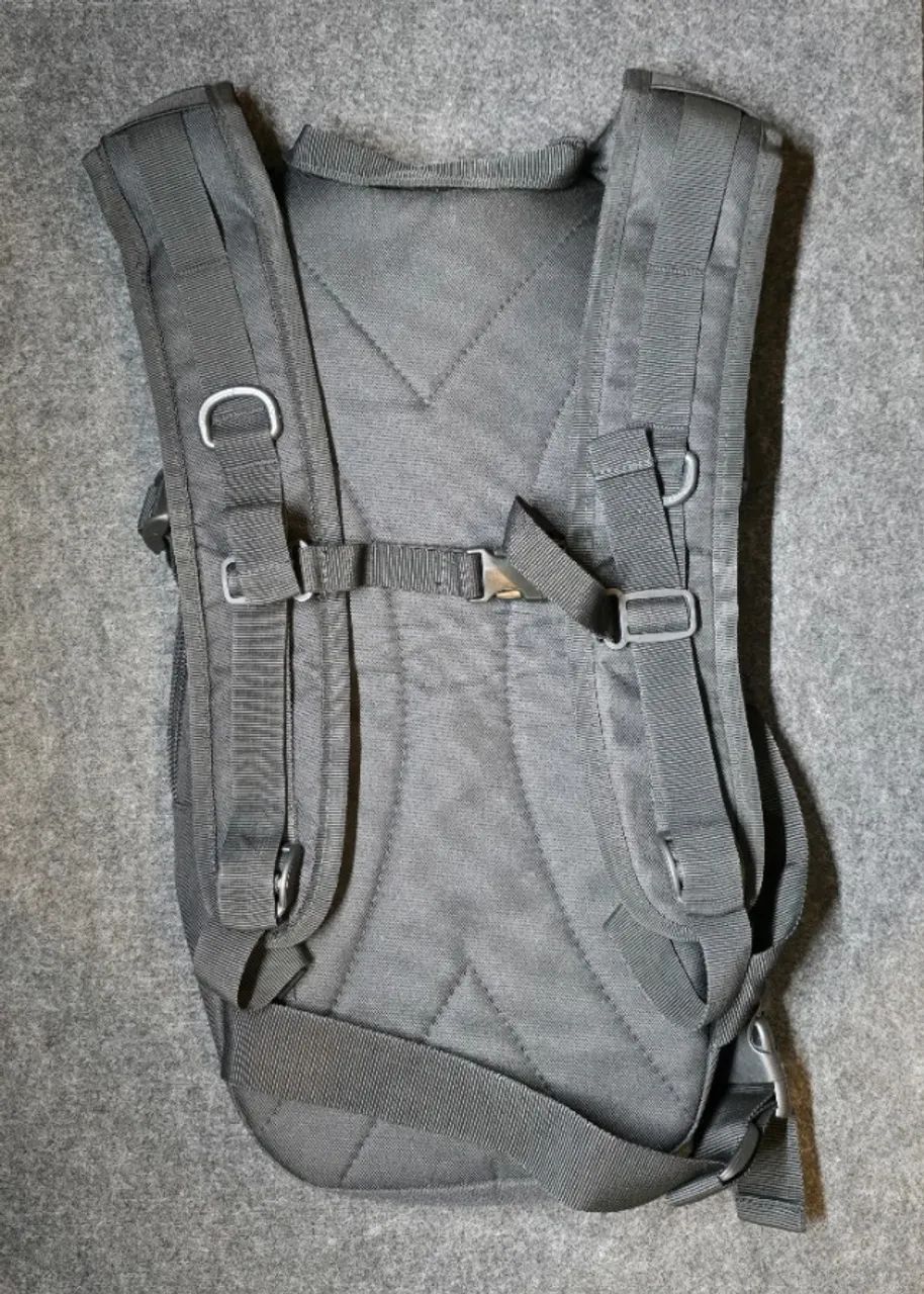 Mochila Tática 15L Preta Militar Compacta - Foto 2