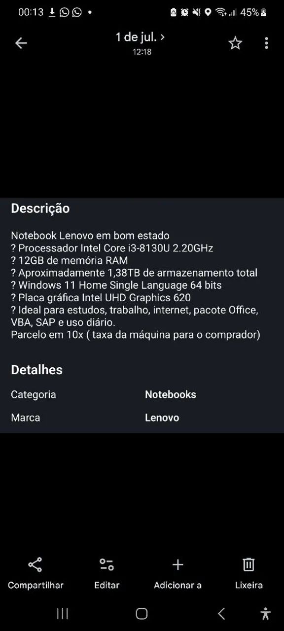 Notebook #Urgente #