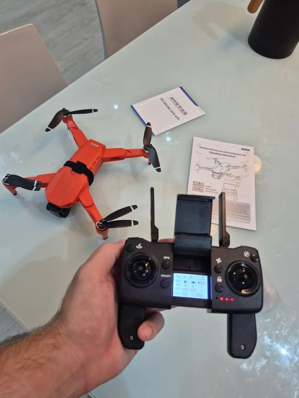 Drone L900 Pro 4K GPS Wi-Fi + Controle | Novo - Foto 5