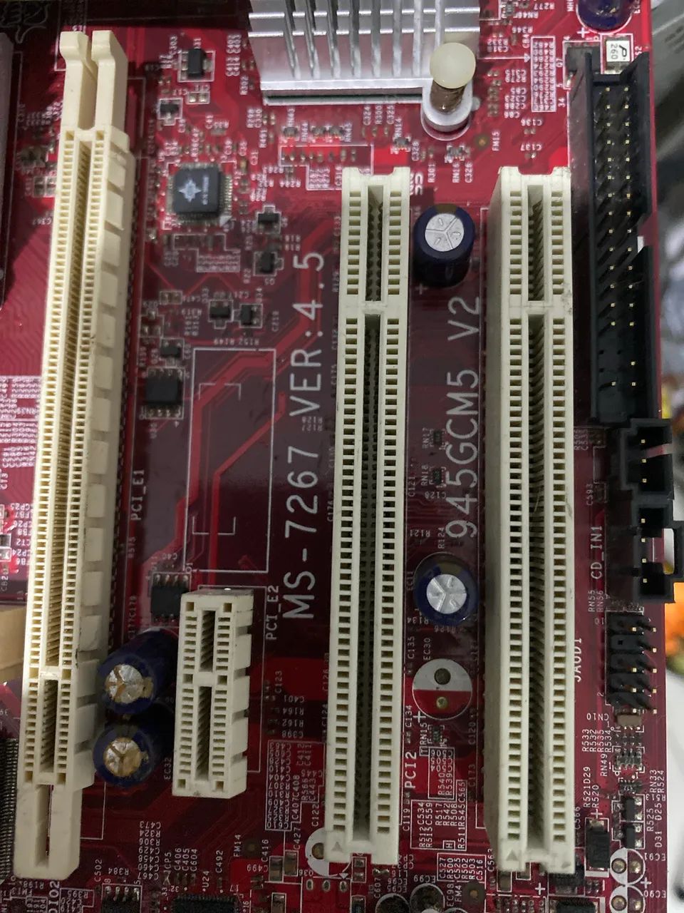  Placa-mãe MSI + Processador + 2GB RAM - Com Defeito - Foto 2