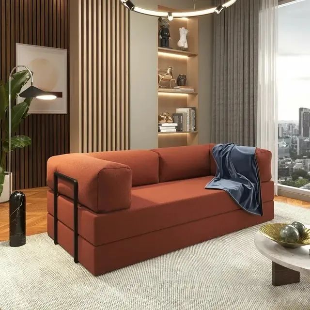 Sofá Cama Itália 1,80 m (Expansível) Bouclé D33  Novo   Pronta Entrega - Foto 5