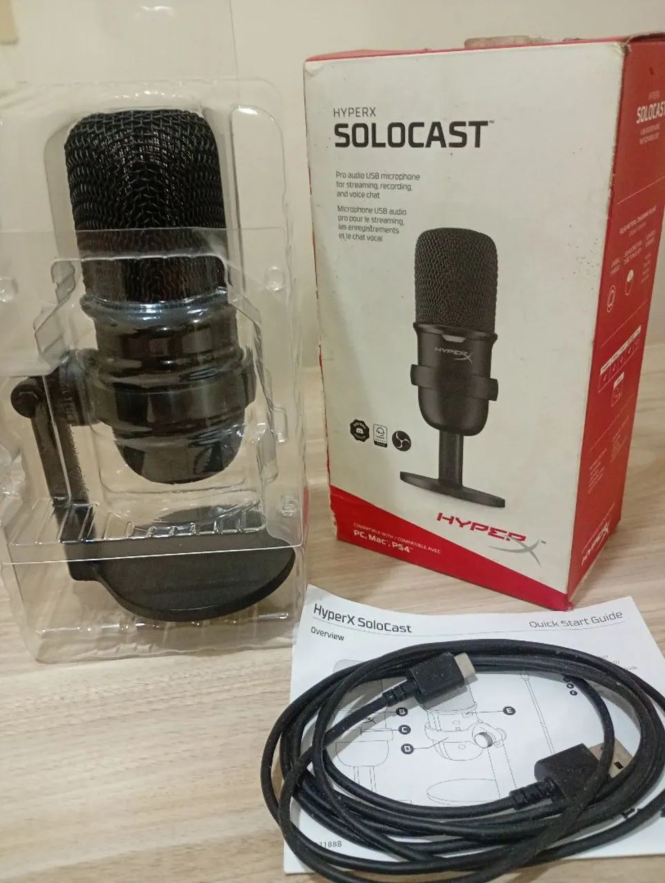 Microfone HyperX Solocast