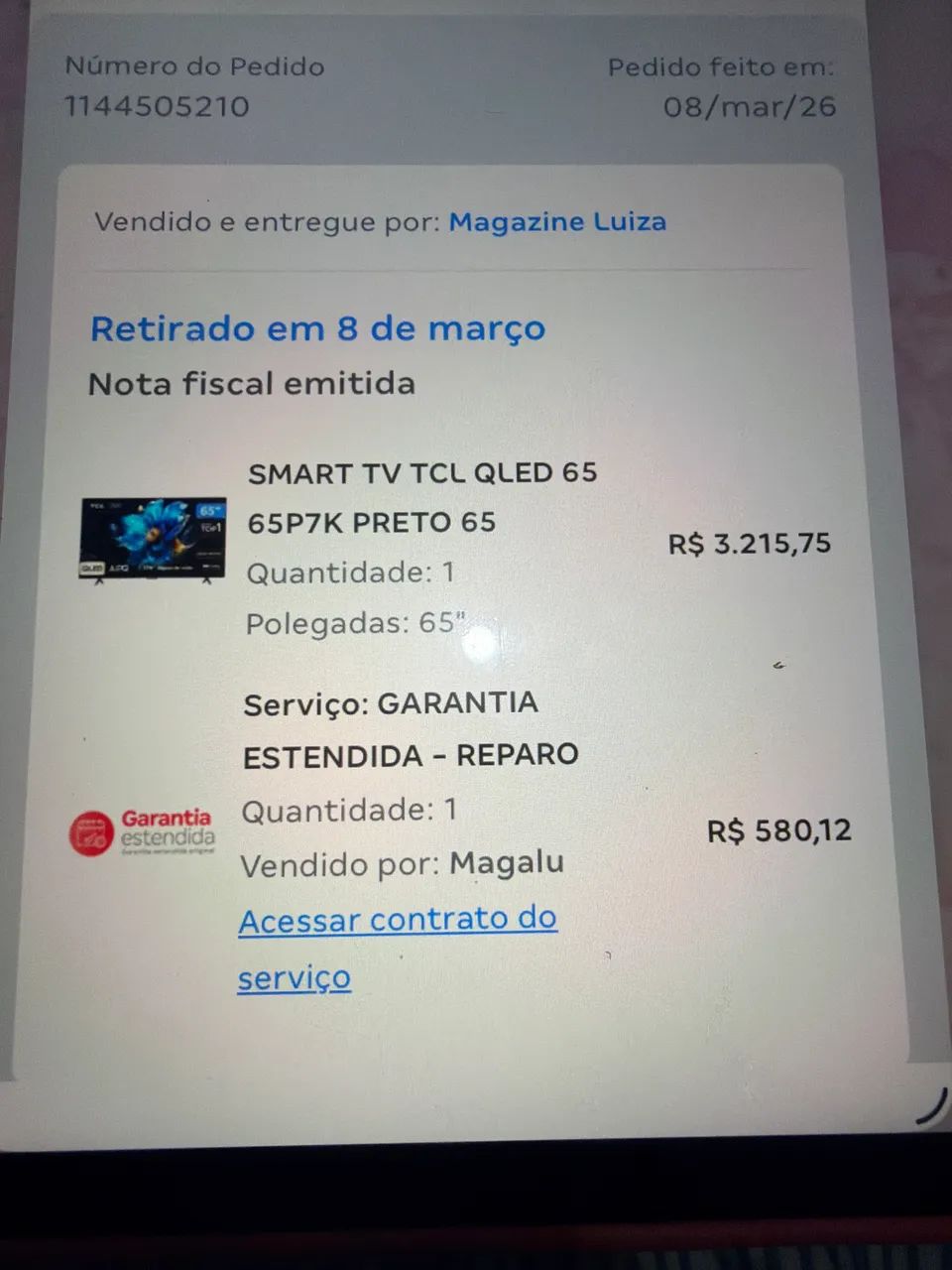 SMART TV TCL 65 POLEGADAS QLED - Foto 2