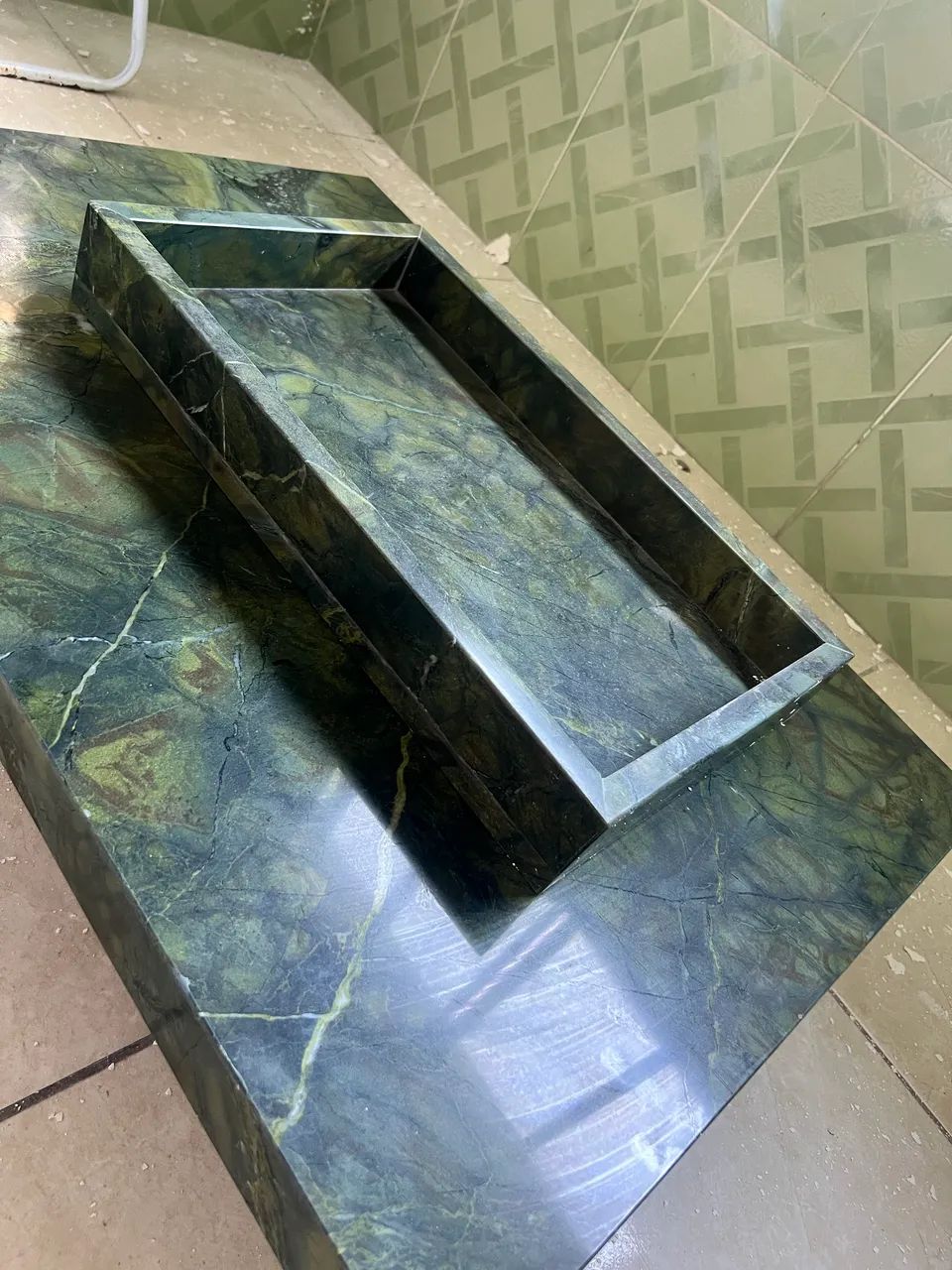 Mesa em mármore vitória régia  - Foto 3