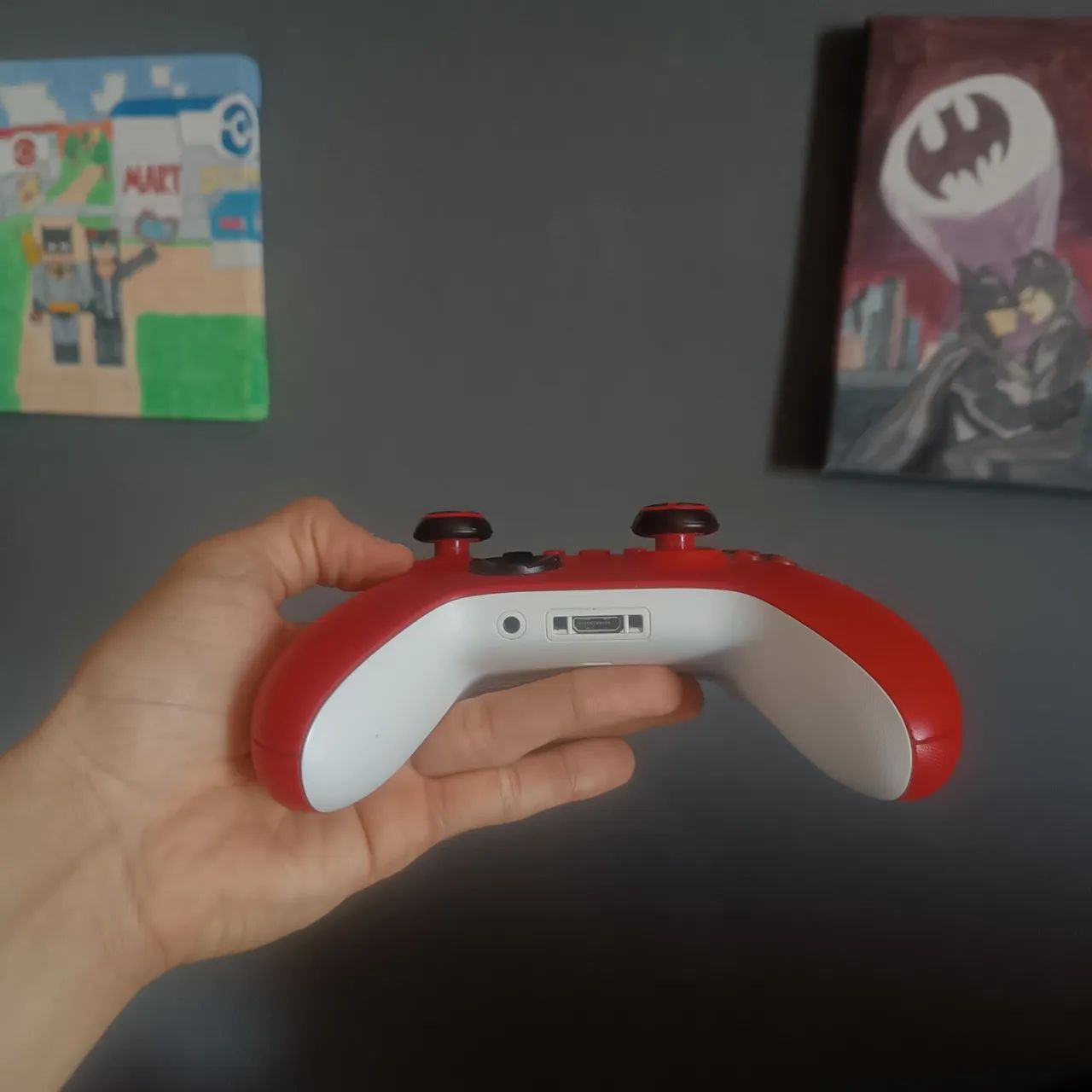 CONTROLE XBOX PULSE RED (TEM CONVERSA) - Foto 4