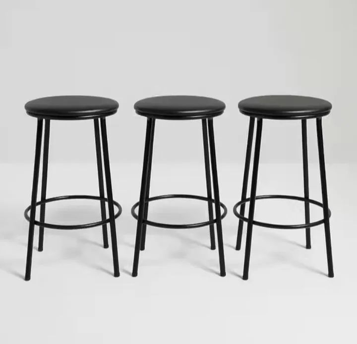 Banqueta alta Cor rosa