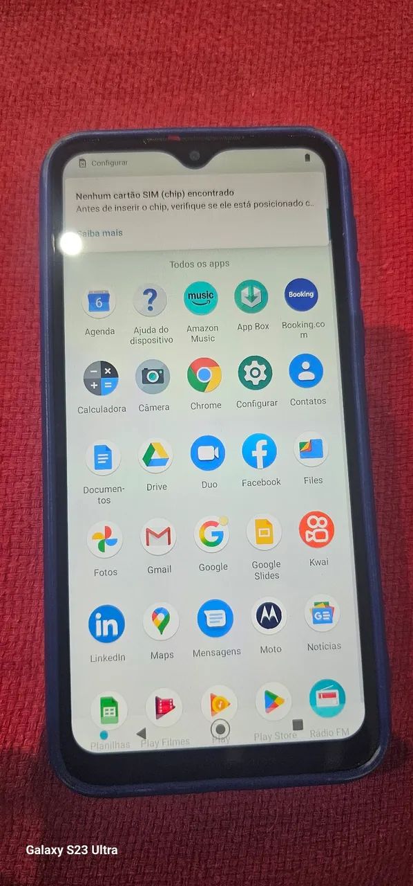 Celular moto G8 plus