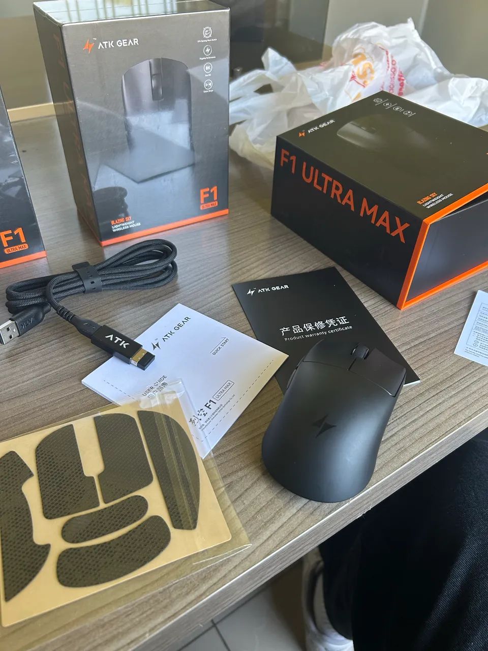 MOUSE GAMER ATK BLAZING SKY F1 ULTRA MAX - Foto 4