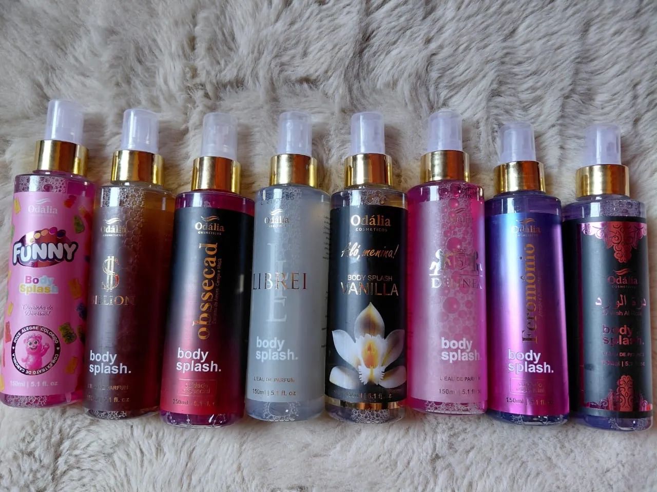 Boddy splash 30,00 cada ou 2 por 50,00