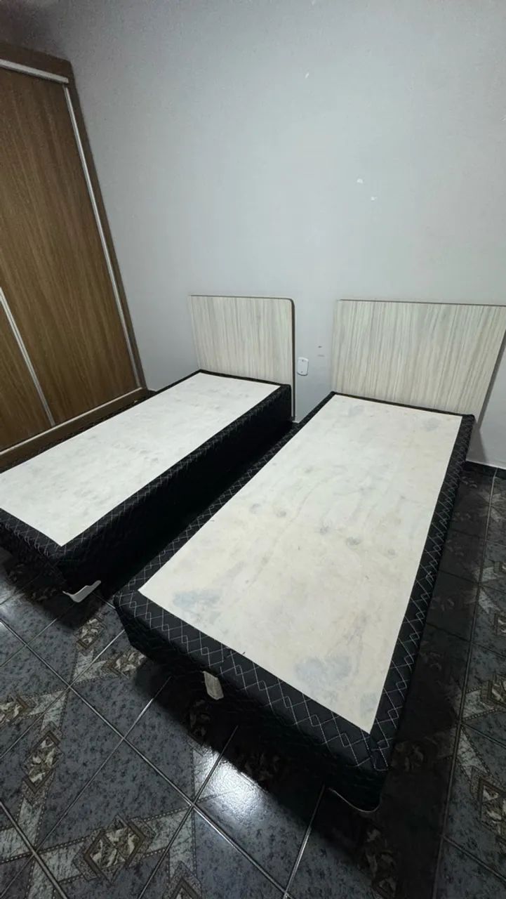 Cama Box Solteiro Dr. Spring com Cabeceira - Ótimo Estado! - Foto 3