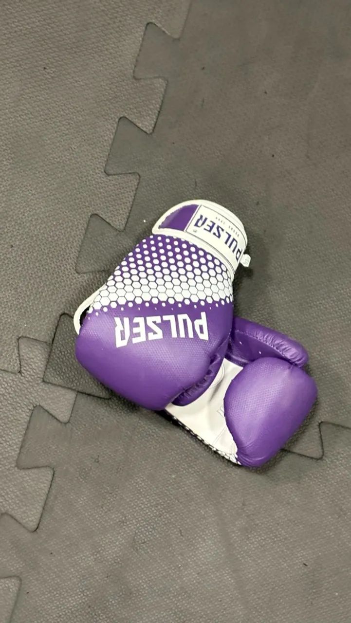 Luva de boxe muay thai 12 oz - Foto 5