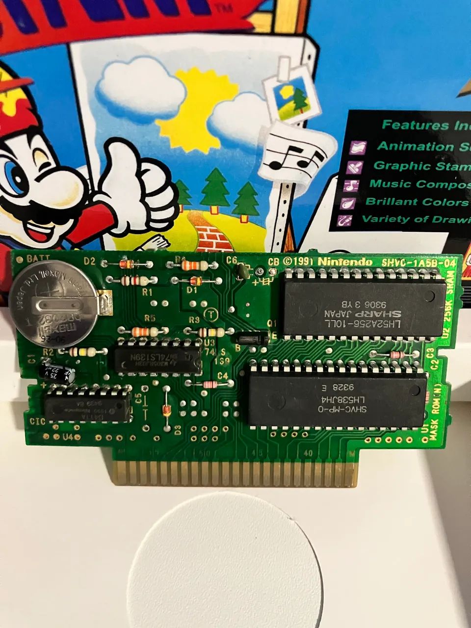 Super Mário Paint - Original Nintendo