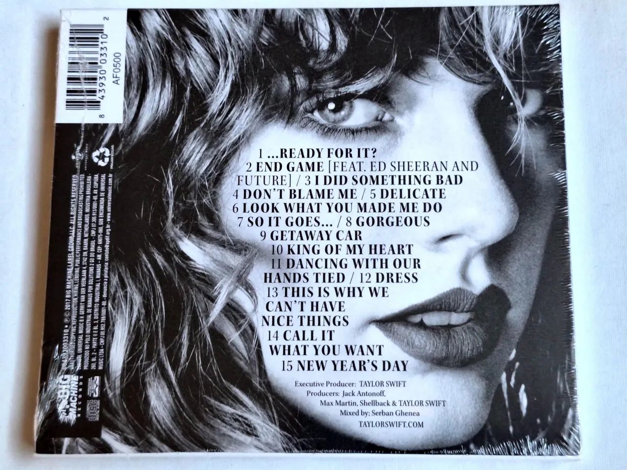 Cd Taylor swift reputation LACRADO COM POSTER E LUVA - Foto 2