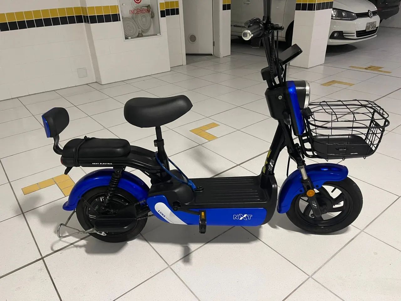 Bicicleta Elétrica NXT Luna - Excelente Estado - R$ 4.290 - Foto 4