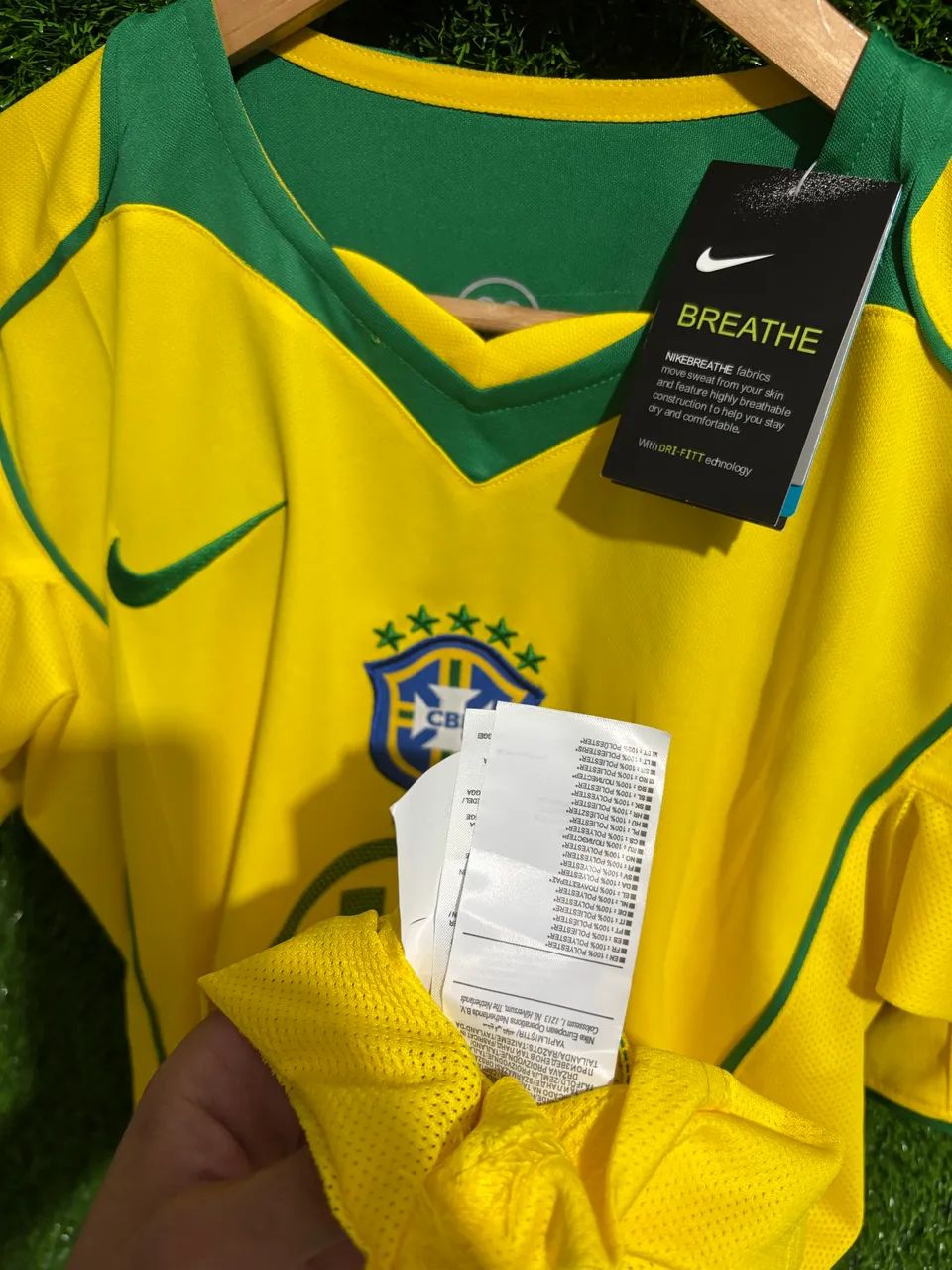 camisa 10 do Brasil retrô 2004/2005  - Foto 2