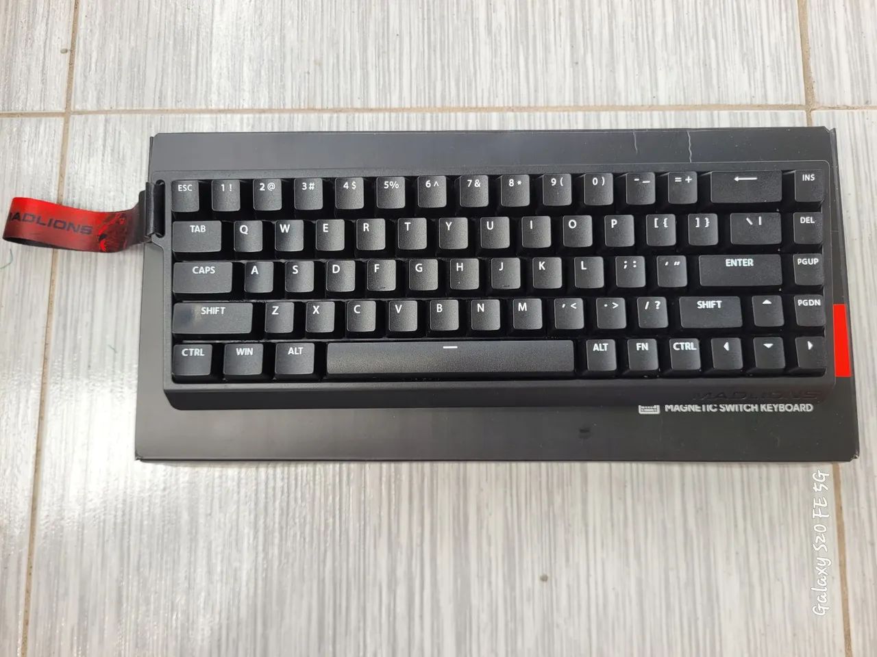 Teclado mecânico e Mouse