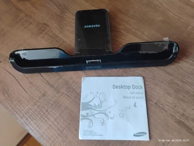 Desktop Dock Multimídia Original Para Samsung Galaxy Tab 10.1 Mesa - Foto 4