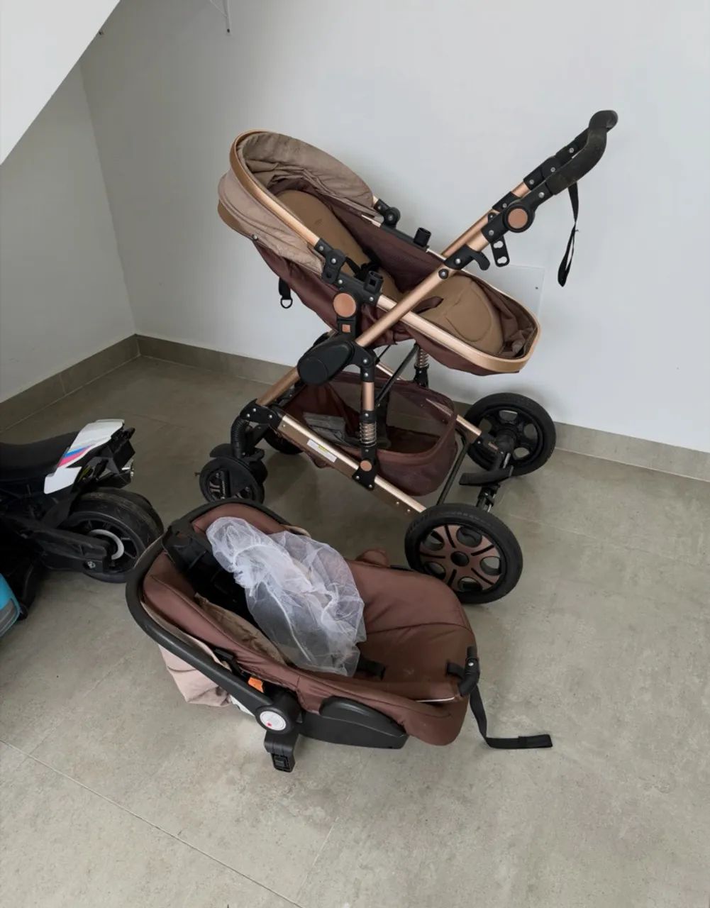 Carrinho de bebê Moisés  - Foto 2