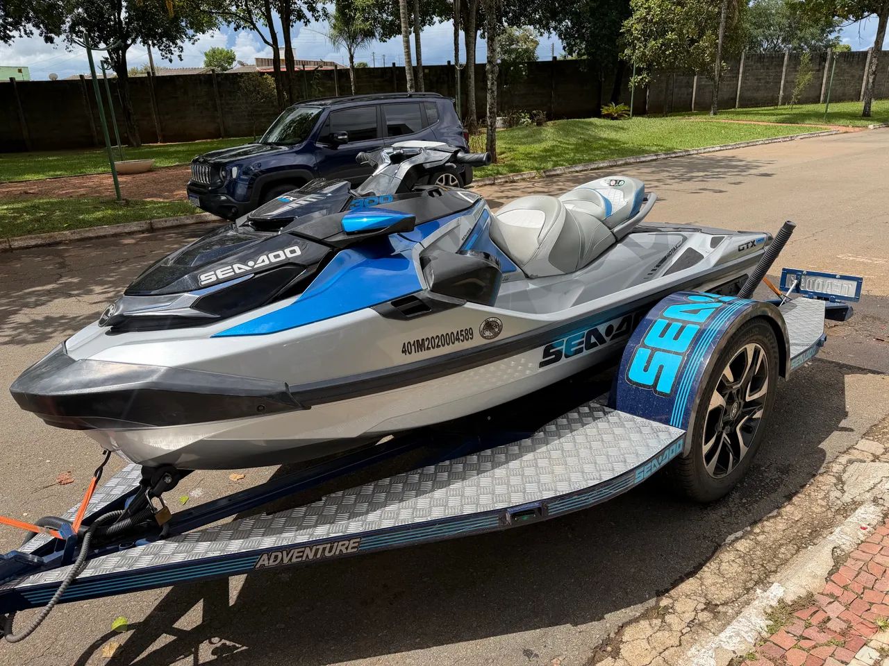 GTX 300  LIMITED ANO 2020 COM CARRETA TOP - Foto 4