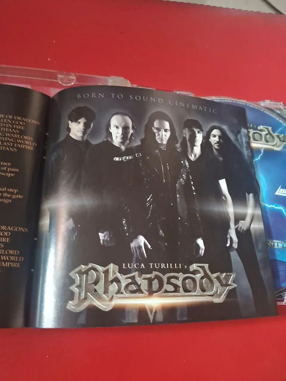 Cd rhapsody, powe metal , Lucas turulli  - Foto 5