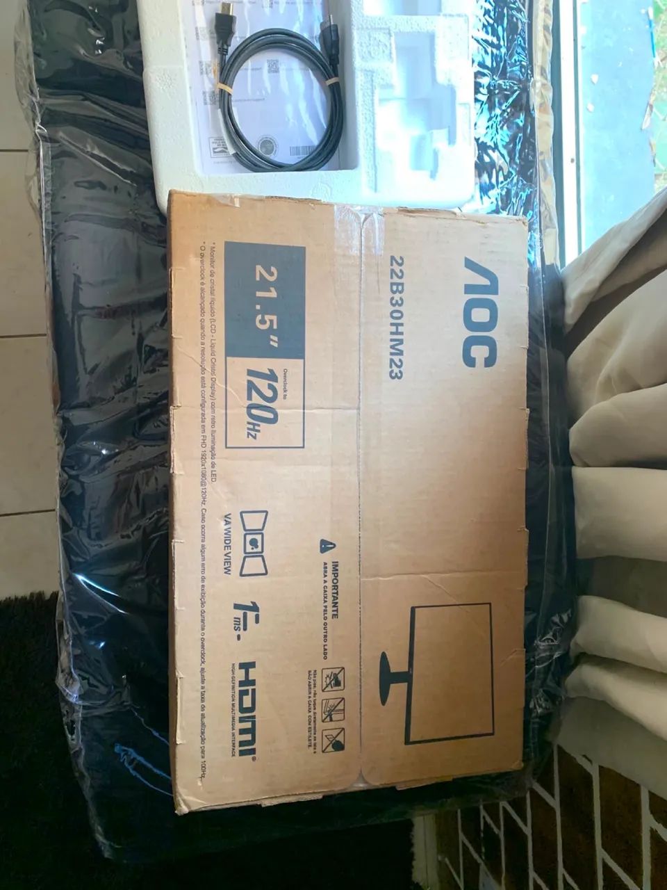 Monitor Gamer 120Hz ZERADO! - Foto 2