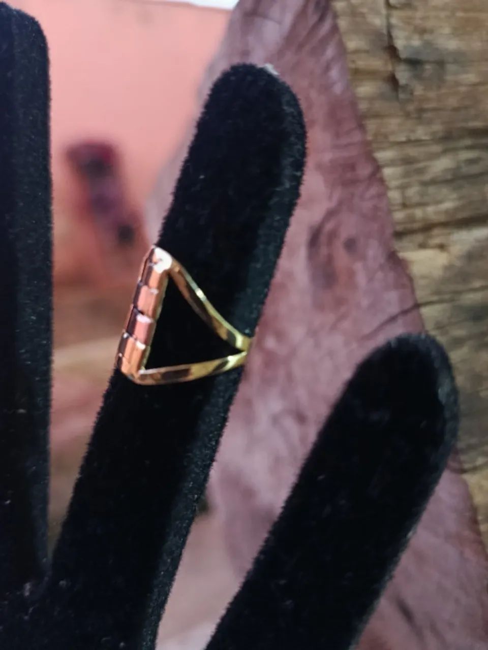 Anel Ouro 18k Tricolor - Foto 3