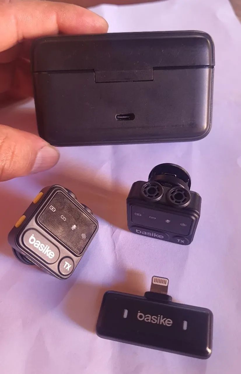 Microfone de lapela Basik - Foto 2