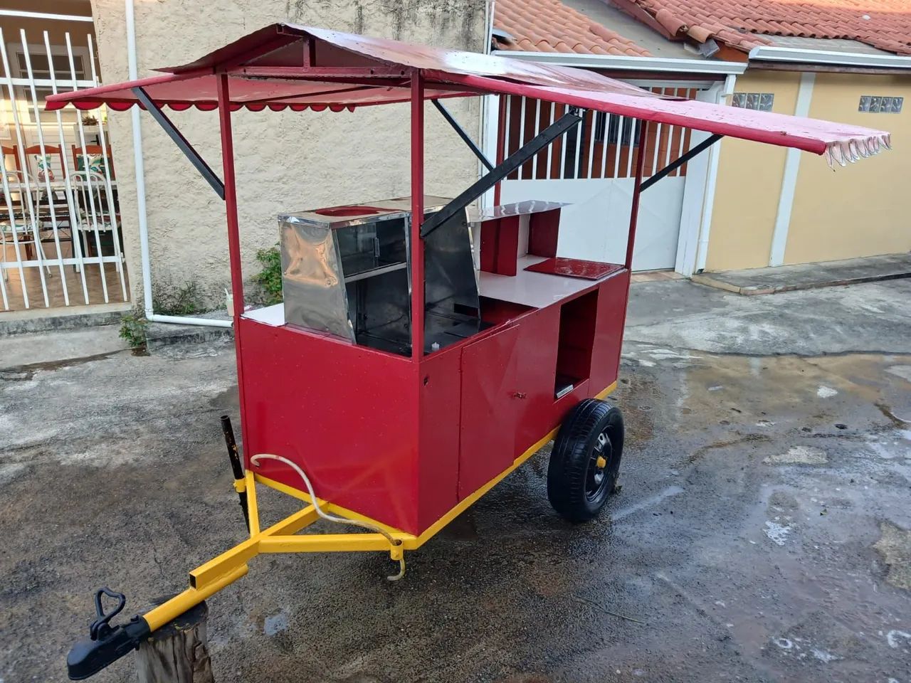 Carrinho de hot dog 