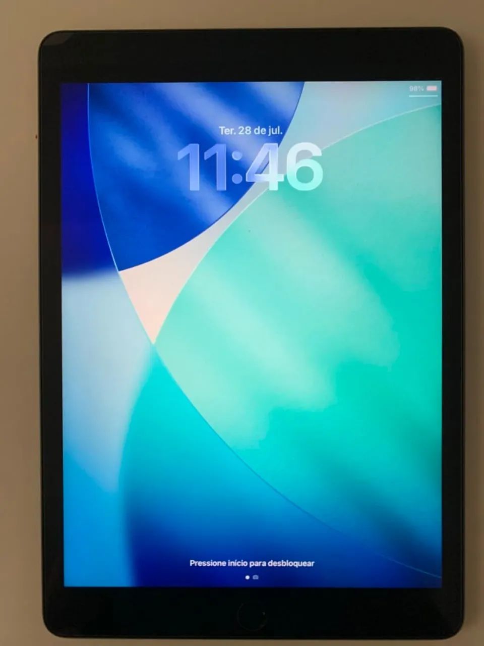 iPad 9 64GB + Caixa + Cabo Novo + Capa e Película - Impecável - Foto 3