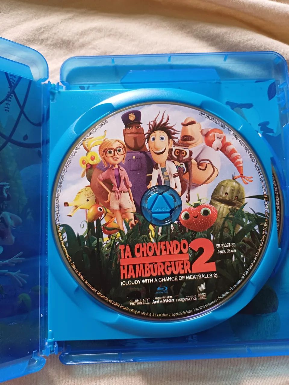 Blu-ray original  - Tá chovendo Hambúrguer 2 - Duplo - Foto 3