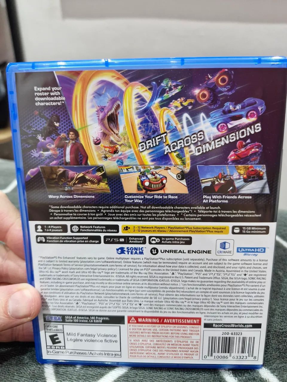 Sonic Racing CrossWorlds PS5 - Foto 2