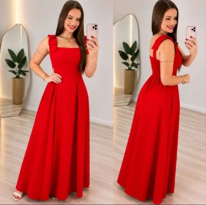 Vestido longo p/ festa 