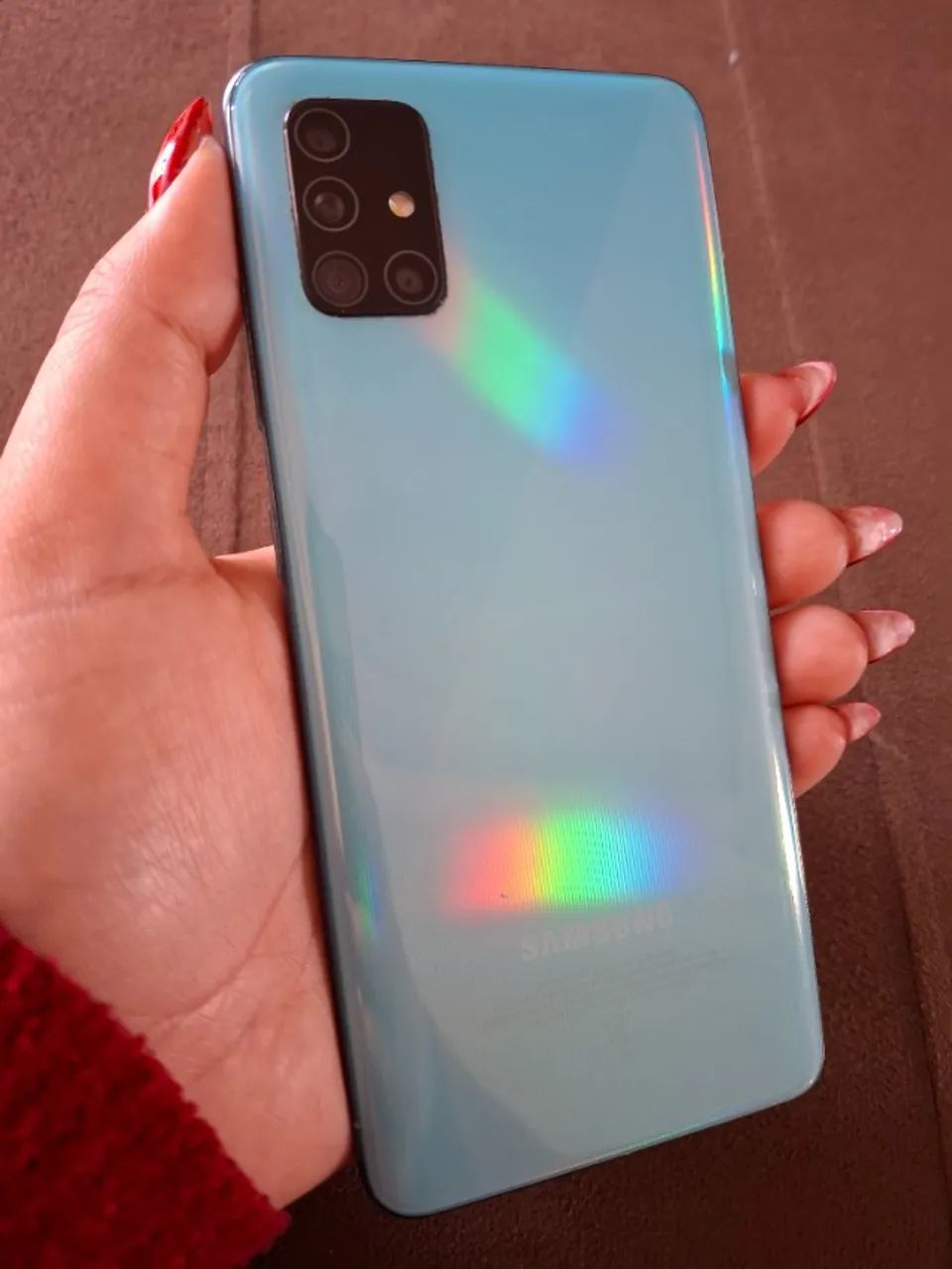 ? Samsung Galaxy A51 (Azul Claro)  - Foto 2