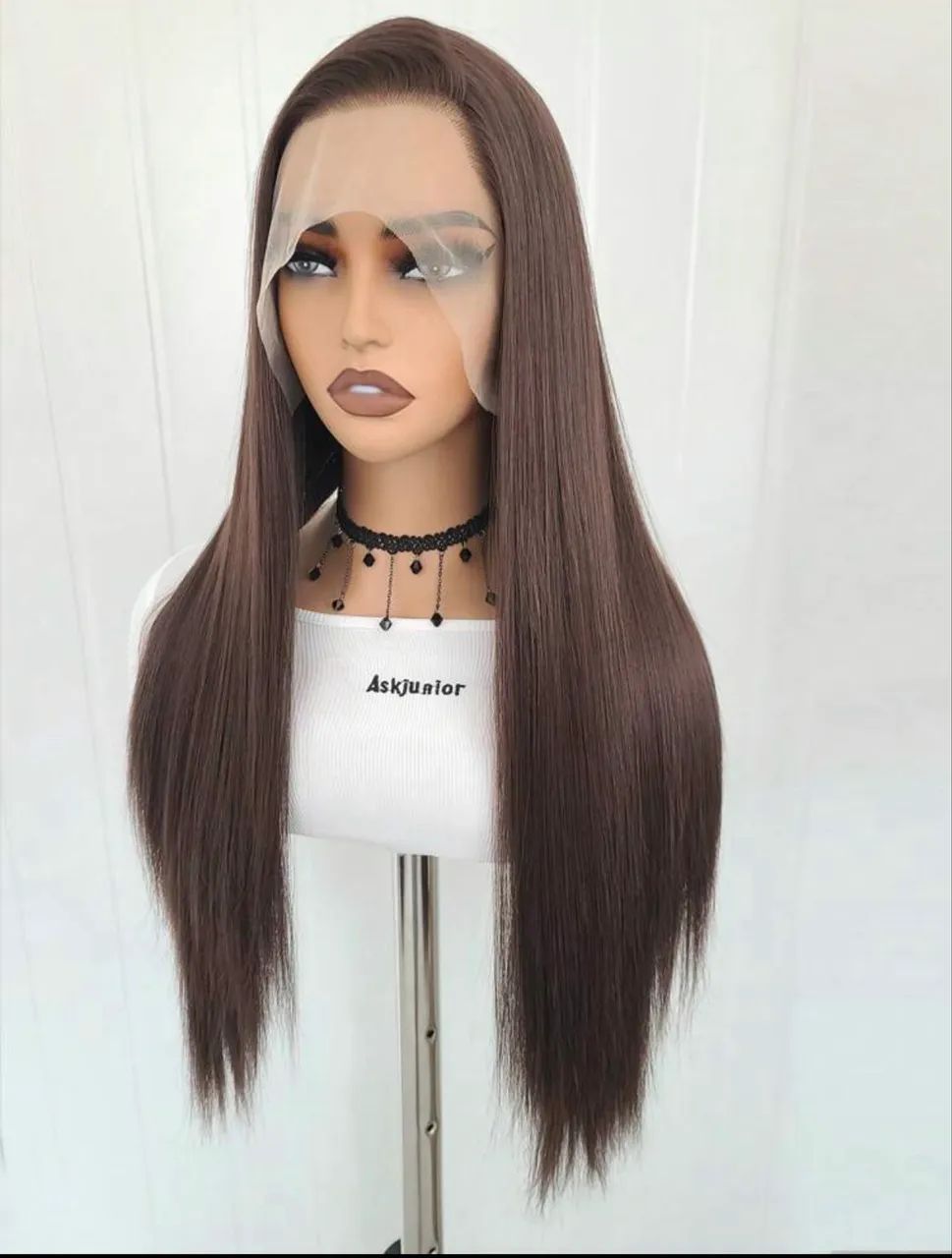 Lace Wig de Fibra Premium - Ótimo Estado - Foto 2