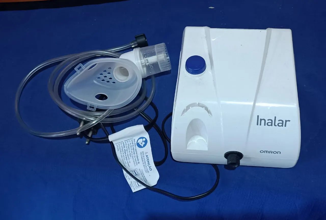 Inalador / Nebulizador Omron Inalar - Completo e Funcionando Perfeitamente - Foto 2