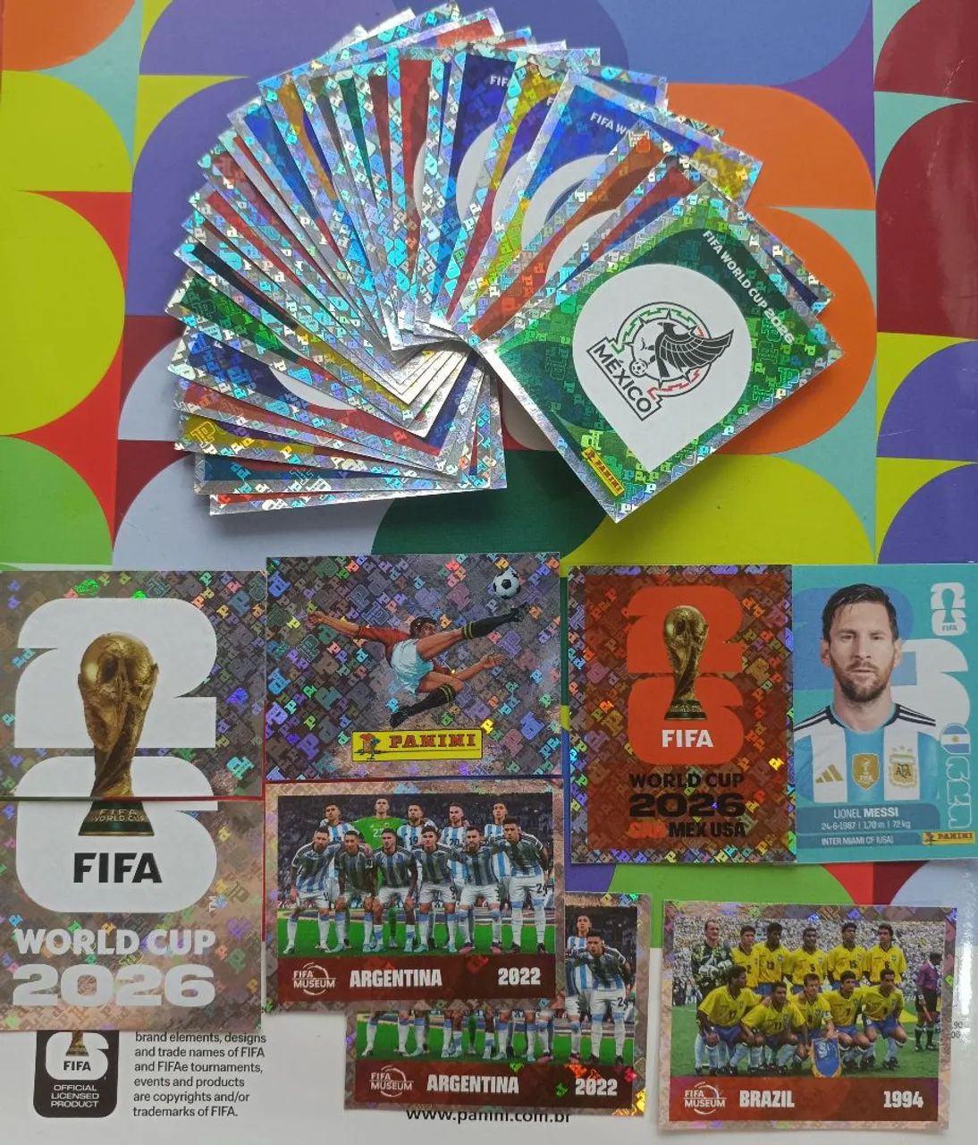 FIGURINHAS HOLOGRÁFICAS DA COPA 2026